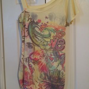 One shoulder/ strap Top Size M